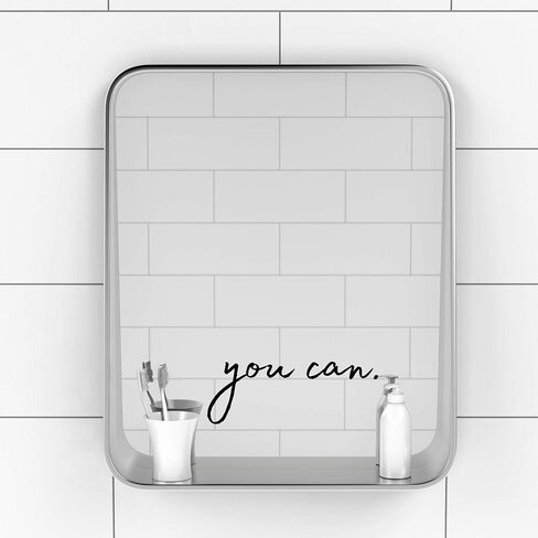 Roxy's Walls You can Over The Door Wall Decal. Mirror Decals to Start Your Day with This Motivational Stickers. Black Wall Decor Sticker Over The Door Mirror. Ucan-B-1 in Saudi Arabia