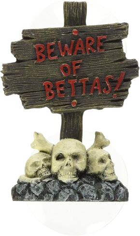 Zoo Med Laboratories Betta Bling Skull Sign in Saudi Arabia