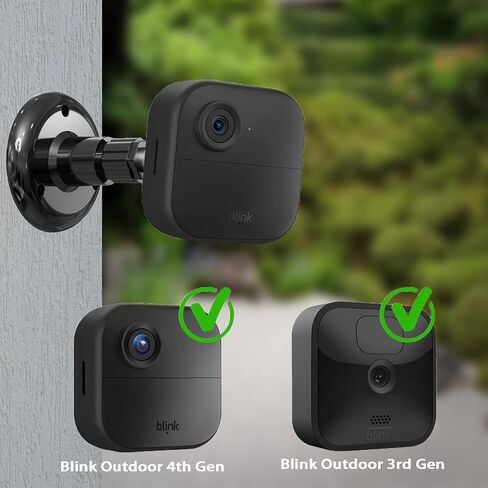 All-New Blink Outdoor 4 (4th Gen) Mount 3PCS, 360 Degree Adjustable Wall Mount Bracket for Blink Camera, Wider View Angle Blink Outdoor Indoor Camera Mount Blink Smart Security System Accessories in Saudi Arabia