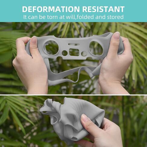 حافظة حماية من السيليكون BRDRC Mini 3 Pro لجهاز التحكم عن بعد DJI RC ملحقات مقاومة للخدش (رمادي) in Kuwait