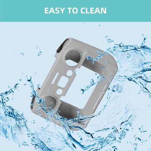 حافظة حماية من السيليكون BRDRC Mini 3 Pro لجهاز التحكم عن بعد DJI RC ملحقات مقاومة للخدش (رمادي) in Kuwait