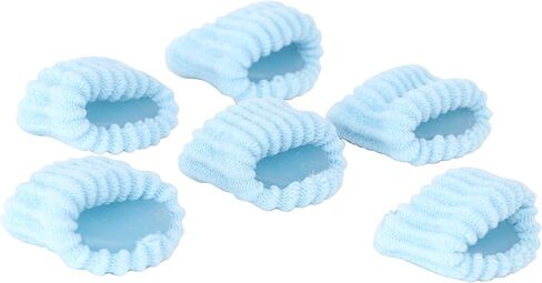 Silipos 6504 Anti-Bacterial Digital Pad €“ [Pack of 6] Small/Medium Digital Pads for Toe or Finger - Fabric Sleeve Coated with Silipos Gel in Kuwait