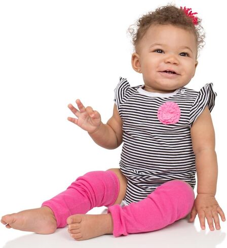 4 قطع سادة من جودانزي جيرلز مع دفايات الساق للرضع والأطفال الصغار in Kuwait