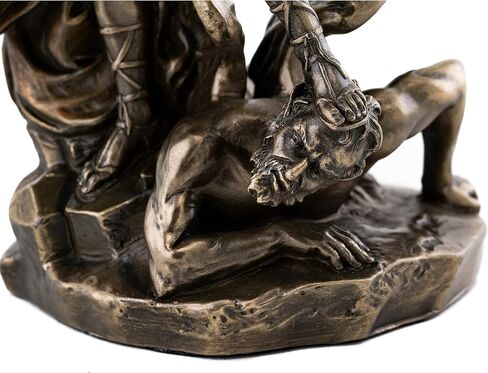 Top Collection Archangel St. Michael Statue - Michael Archangel of Heaven Defeating Lucifer in Premium Cold-Cast Bronze - 10-Inch Collectible Angel Figurine in Saudi Arabia