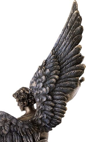 Top Collection Archangel St. Michael Statue - Michael Archangel of Heaven Defeating Lucifer in Premium Cold-Cast Bronze - 10-Inch Collectible Angel Figurine in Saudi Arabia