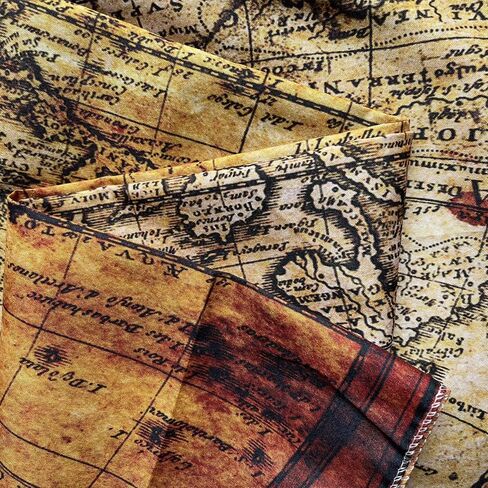 Moyrisou Old World Map Tapestry Wall Hanging for Guys, Vintage Pirate Map Wall Decor Nautical Map of the World Tapestries, Historical Atlas Retro Ocean Themed Posters Home Bedroom Decorations in Saudi Arabia