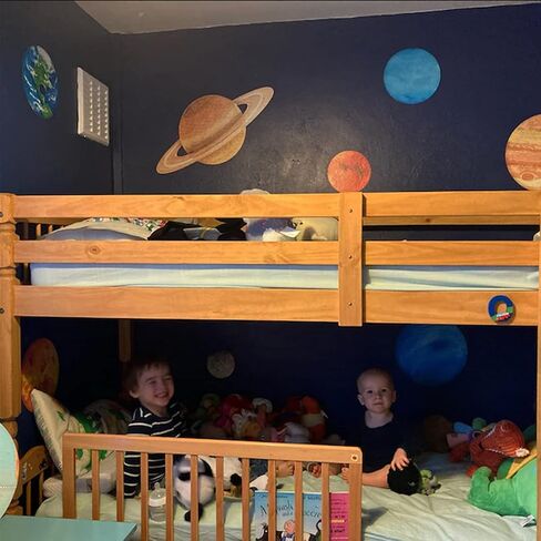 Solar System Wall Stickers for Kids, Universe Space Wall Sticker, Large Size Planet Wall Decal, Space Wall Decor for Bedroom Classroom Playroom Nursery Birthday Gift Idea(L) in Saudi Arabia
