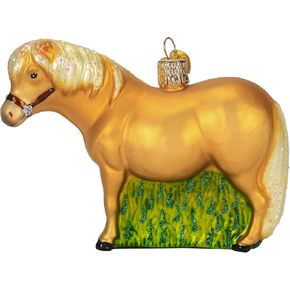 Old World Christmas Ornaments Shetland Pony Glass Blown Ornaments for Christmas Tree in Kuwait