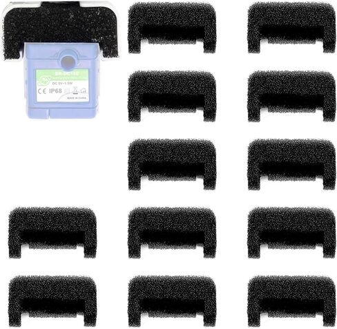 12 Pack Cat Water Fountain Sponge Filters for Wonder Creature Sponge Pet Fountain Filters, Dog Fountain Sponge Filter Replacement for Crystal, Fantasy, Catit and Aonboy Cat Fountain in Saudi Arabia