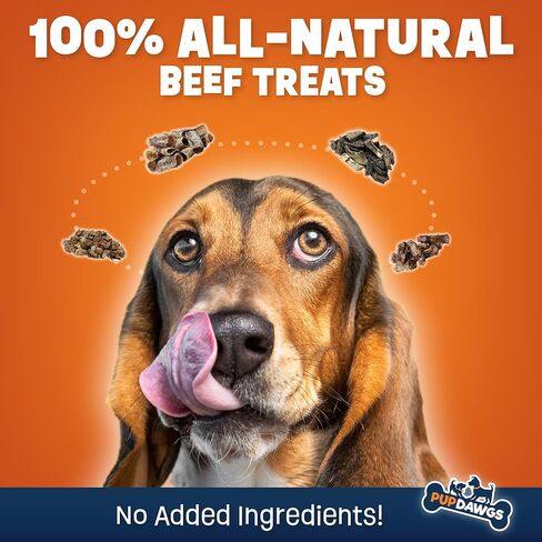 Hickory Smoked Flavor Beef Liver Treats, 1lb - All-Natural Dehydrated Dog Treats - Nutritious Training Treats for Dogs Made in USA in Saudi Arabia