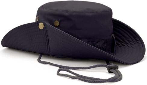 Sun Hats for Men Women, Fishing Hat UV Protection Wide Brim Bucket Hats Foldable Boonie Hat for Hiking Camping Safari in Kuwait
