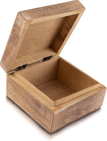 Great Birthday Gift Ideas Handmade Decorative Tree Of Life Wooden Jewelry Box Treasure Box Jewelry Organizer Keepsake Box Treasure Chest Trinket Holder Lock Box Watch Box 6 x 6 Inch For Gifts (Brown) in Saudi Arabia