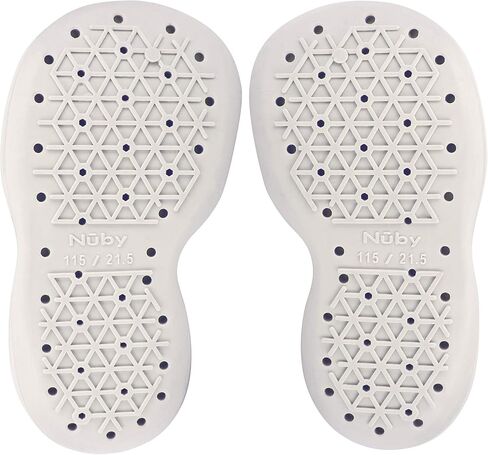 Nuby 60000S Snekz Comfortable Rubber Sole Sock Shoes for First Steps- Pink Swans/Small 7-14 Months in Saudi Arabia