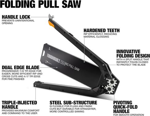 منشار سحب قابل للطي من تاف بيلت - (TB-H4-21-2X) in Kuwait
