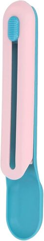 GLOGLOW Premium Cat Food Spoon PP Plastic - Wet Treats Dispenser -, Sturdy & Exquisite Blue Spoon with Handle Suitable for Feeding Cats in Saudi Arabia