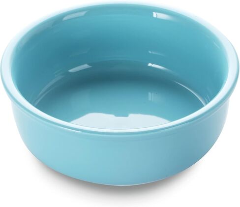 GDCZ Ceramics Raised Cat Small Dog Bowls with Heighten Metal Stand for Pet Food and Water Dishes, 15 Ounces (Black) in Saudi Arabia