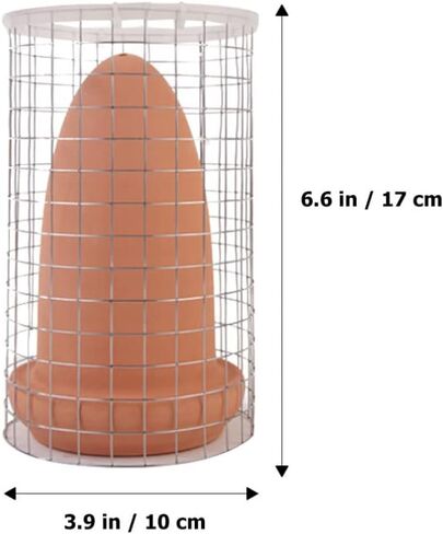 Fish Fish Breeding Cone Spawning Slates Ceramic Discus Angelfish Fish Reeding Cones Cave Bucket with Isolate Net for Aquarium Landscape Fish Tank Breeding Cage in Saudi Arabia