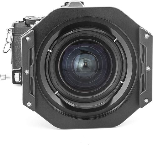 NiSi 100mm Filter Holder for Olympus 7-14mm f/2.8 PRO Lens | Holds 2 Filters 100x100mm and 100x150mm (ND, GND, Etc.), 360-Degree Filter Rotation | Long-Exposure and Landscape Photography in Saudi Arabia