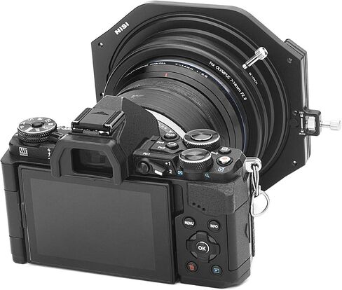 NiSi 100mm Filter Holder for Olympus 7-14mm f/2.8 PRO Lens | Holds 2 Filters 100x100mm and 100x150mm (ND, GND, Etc.), 360-Degree Filter Rotation | Long-Exposure and Landscape Photography in Saudi Arabia