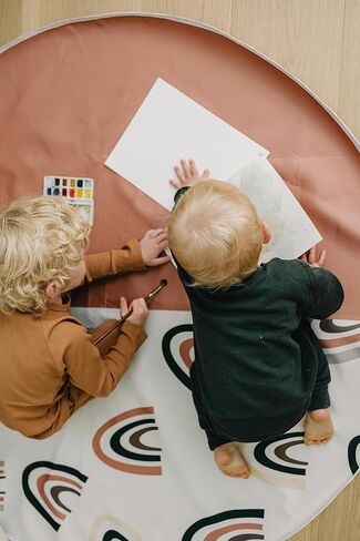 3-1 سجادة سبلات للأطفال لتحت الكرسي العالي | حصيرة الفن | حصيرة النزهة | حصيرة سبلات مقاومة للماء وقابلة للغسل | سجادة كرسي مرتفع للأرضية | حصيرة سبلاش لتحت الكرسي العالي | سجادة طعام لكرسي الأطفال المرتفع لالتقاط الطعام in Kuwait