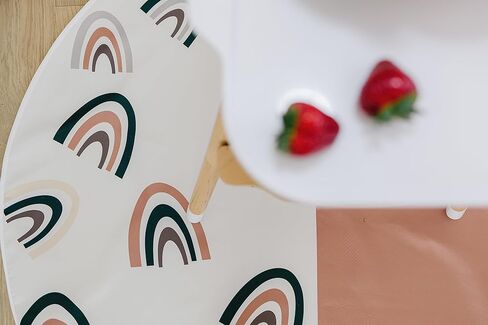 3-1 سجادة سبلات للأطفال لتحت الكرسي العالي | حصيرة الفن | حصيرة النزهة | حصيرة سبلات مقاومة للماء وقابلة للغسل | سجادة كرسي مرتفع للأرضية | حصيرة سبلاش لتحت الكرسي العالي | سجادة طعام لكرسي الأطفال المرتفع لالتقاط الطعام in Kuwait