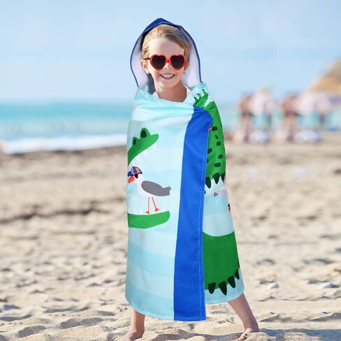 البنفسجي ضباب مقنعين منشفة سميكة مناشف حمام للأطفال لطيف الحوت سريعة الجافة الرمال الحرة مناشف الشاطئ الأولاد لينة القطن مناشف المعطف التستر حمام سباحة حمام السباحة مناشف دش 31 بوصة * 51 بوصة in Kuwait