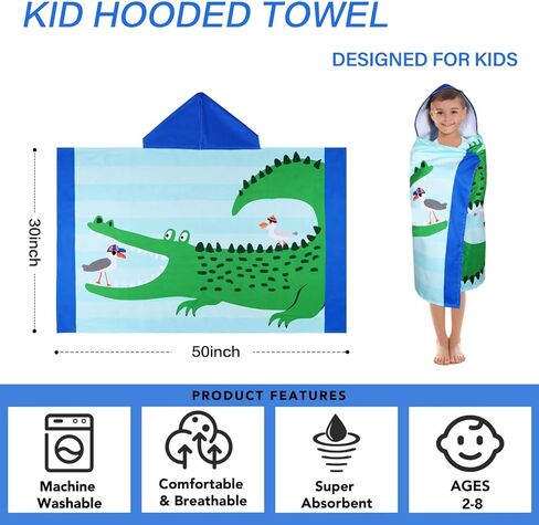 البنفسجي ضباب مقنعين منشفة سميكة مناشف حمام للأطفال لطيف الحوت سريعة الجافة الرمال الحرة مناشف الشاطئ الأولاد لينة القطن مناشف المعطف التستر حمام سباحة حمام السباحة مناشف دش 31 بوصة * 51 بوصة in Kuwait