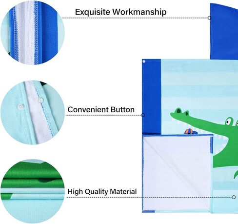 البنفسجي ضباب مقنعين منشفة سميكة مناشف حمام للأطفال لطيف الحوت سريعة الجافة الرمال الحرة مناشف الشاطئ الأولاد لينة القطن مناشف المعطف التستر حمام سباحة حمام السباحة مناشف دش 31 بوصة * 51 بوصة in Kuwait