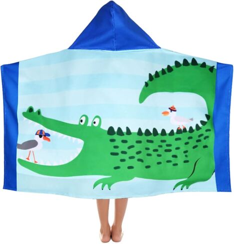 البنفسجي ضباب مقنعين منشفة سميكة مناشف حمام للأطفال لطيف الحوت سريعة الجافة الرمال الحرة مناشف الشاطئ الأولاد لينة القطن مناشف المعطف التستر حمام سباحة حمام السباحة مناشف دش 31 بوصة * 51 بوصة in Kuwait