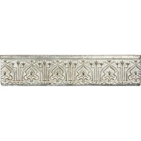 Creative Co-Op White & Grey Decorative Metal Wall Shelf, Zinc in Saudi Arabia
