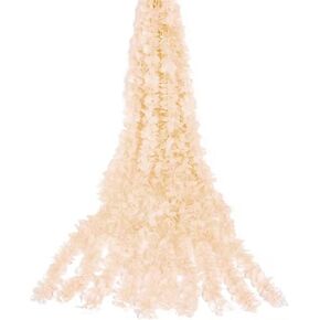 Silk Wisteria Vine Hanging Flowers, Wisteria Artificial Flowers, Silk Garland 39.37 inches, Used for Weddings, Parties, Garden Wall Decoration, a Pack of 10 (Fruit Powder)