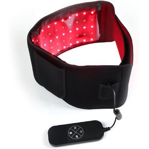 Sky Essential Red Light Therapy Belt - Rechargeable Multi Heat Settings(660Hz, 850Hz, Mixed,10Hz),Infrared Light,muslce Relaxtion, Reduce deep Joint Pain, Treat Inflammation, Improve Metabolism, in Saudi Arabia