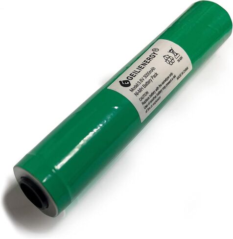 3.6V 3000mAh 75375 Battery Compatible with Stinger 75375 75175 75176 LED HP, XT,DS,PolyStinger, Pelican M9, FL126 Flashlight Batteries (2PACK) in Saudi Arabia