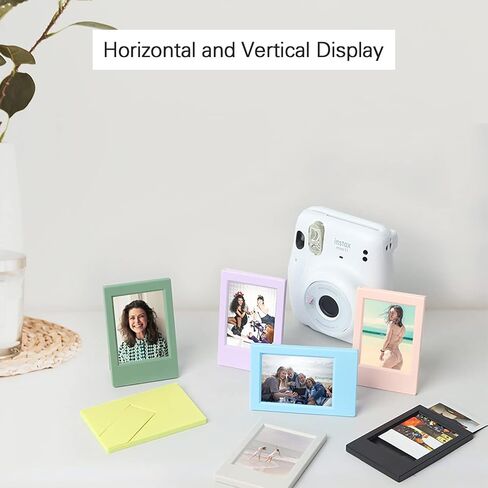 Rieibi Picture Holder Storage Case for Fujifilm Instax Mini Evo/12/11/9/8/7+/99/90/40/Link 3 Inch Film Photo - Photo Storage Box with Wrist Lanyard in Saudi Arabia