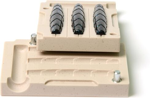 Soft Plastiс Lure Mold Making Injection Molds Fishing Googan Rattlin NED Stick 3'' Three Cavity in Saudi Arabia