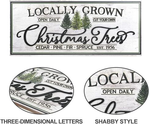 All Chic 42.5"x7.2" Merry Christmas Sign Christmas Decorations Indoor Santa Vintage Plaque Christmas Decoration Farmhouse Wall Decor in Saudi Arabia