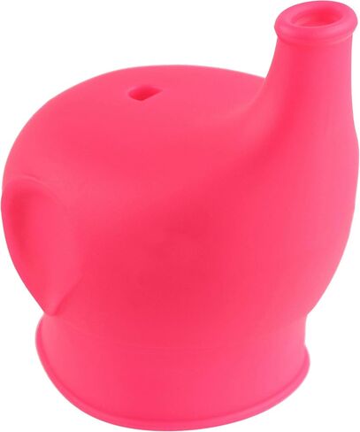 Silicone Sippy Cup Lids That Fit Any Cup - 1pc Green Reusable Spill Resistant Soft Spout Sippy Cup Cover in Kuwait