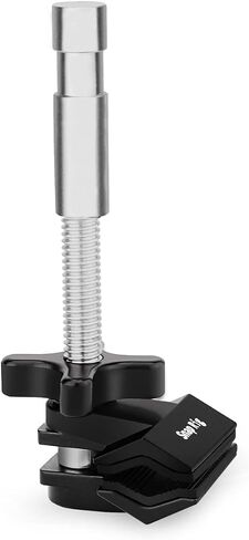 PROAIM SnapRig End Jaw Vise Grip/Clamp w/ 5/8" Baby Pin. Standard 3/8"-16 Mount & Adaptable 2" Clamping Range. Removable Baby Pin, Secure & Sturdy Tightening Knob. Tool-less, 20kg/44lb Payload (CL217) in Saudi Arabia