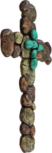Pebble Cross Wall Decor in Kuwait