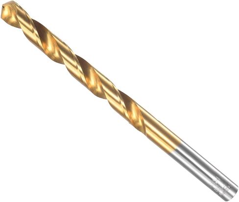 لقم ثقب CoCud Twist، قطر الحفر 7.9 مم، فولاذ عالي السرعة مطلي بالتيتانيوم 6542 ساق مستديرة مستقيمة - (التطبيقات: لسبائك الفولاذ المقاوم للصدأ)، قطعة واحدة in Kuwait