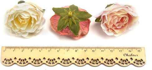 رؤوس زهور وهمية بالجملة للحرف اليدوية، زهور القرنفل الحريرية، زهور الفاوانيا، رؤوس الزهور الاصطناعية، زينة الزفاف، إكسسوارات DIY، زهور وهمية، حفلات أعياد الميلاد، ديكور المنزل 30 قطعة 4 سم (ملونة) in Kuwait