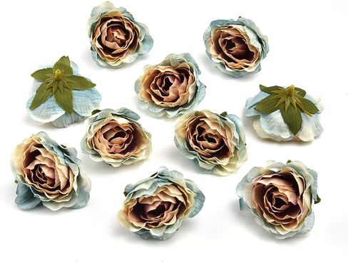 رؤوس زهور وهمية بالجملة للحرف اليدوية، زهور القرنفل الحريرية، زهور الفاوانيا، رؤوس الزهور الاصطناعية، زينة الزفاف، إكسسوارات DIY، زهور وهمية، حفلات أعياد الميلاد، ديكور المنزل 30 قطعة 4 سم (ملونة) in Kuwait