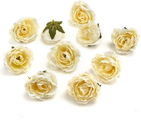 رؤوس زهور وهمية بالجملة للحرف اليدوية، زهور القرنفل الحريرية، زهور الفاوانيا، رؤوس الزهور الاصطناعية، زينة الزفاف، إكسسوارات DIY، زهور وهمية، حفلات أعياد الميلاد، ديكور المنزل 30 قطعة 4 سم (ملونة) in Kuwait