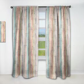 DesignQ Blackout Curtains 'Glam Collage II' Curtains For Bedroom, Curtains For Living Room, Curtains & Drapes - Thermal Insulated -Single Panel -52x84 in Kuwait
