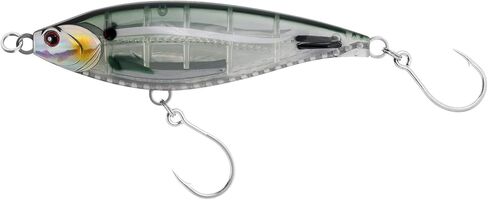 Alwonder Sinking High Speed Trolling Fishing Lure, 5.9in Saltwater Casting Twitch Bait Jerkbait with #7/0 Hook, Large Size Hard Bait Offshore Trolling Fishing Billfish, Dorado, Tuna, Wahoo in Kuwait