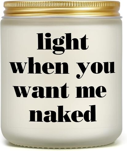 Gifts for Him - Light Me When You Want A BJ Candle, Funny Birthday Gifts for Men Naughty Valentines Day Engagement Anniversary Christmas Gifts for Husband Boyfriend Fiance Guy in Saudi Arabia
