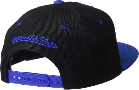Mitchell & Ness Blacklity Snapback، قبعة بيسبول للرجال، أسود (أسود)، مقاس واحد، عبوة من 5 قطع، أسود، Talla Única in Saudi Arabia