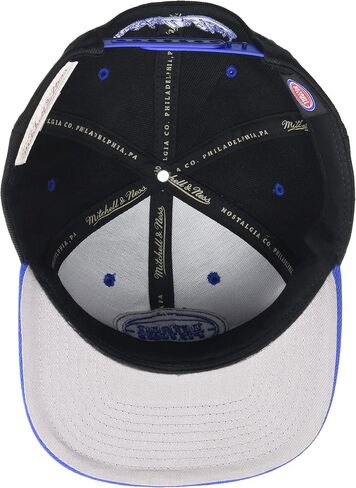 Mitchell & Ness Blacklity Snapback، قبعة بيسبول للرجال، أسود (أسود)، مقاس واحد، عبوة من 5 قطع، أسود، Talla Única in Saudi Arabia