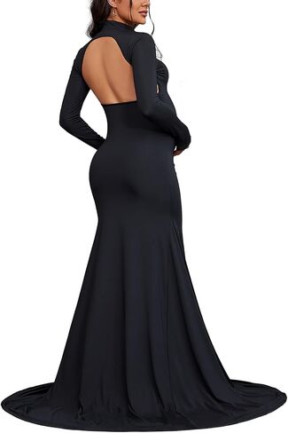 فستان استحمام للأطفال من Bhome، بأكمام طويلة بدون ظهر، ملابس حفلات طويلة للحمل in Kuwait