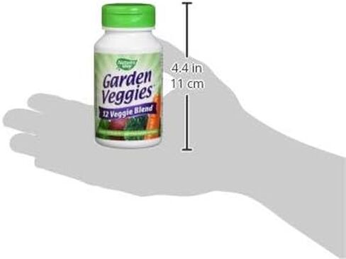 Nature's Way Nature's Way Garden Veggies، 12 مزيج نباتي، 60 كبسولة نباتية، 60 كبسولة (عبوة من 12) in Saudi Arabia